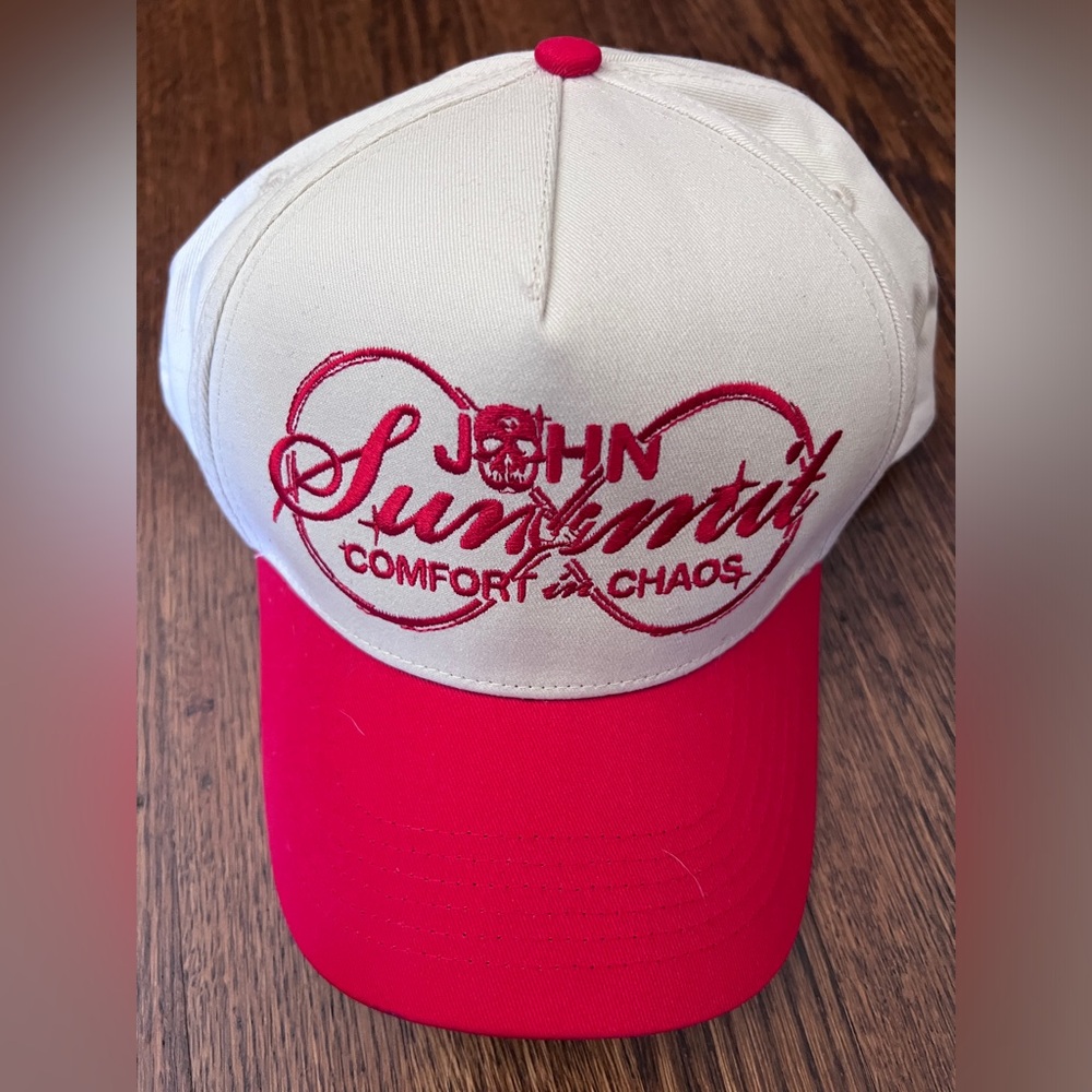 John Summit official merch- Comfort Chaos Infinity SnapBack hat NWOT